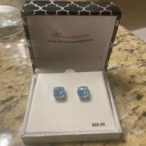 Blue Topaz Earrings